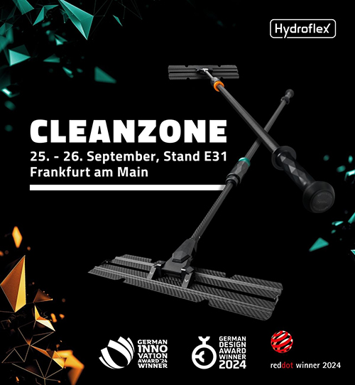 Besuchen Sie uns bei der Cleanzone in Frankfurt!