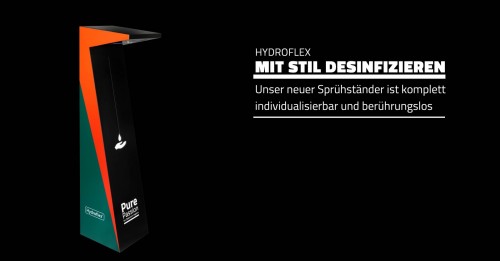 Hydroflex Handdesinfektions-Sprühständer